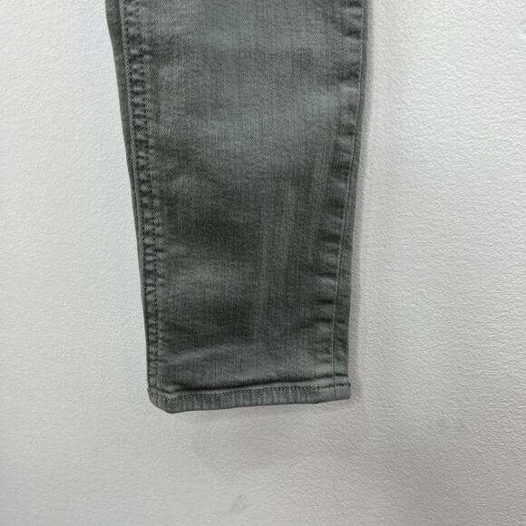 Rag & Bone The Skinny Distressed Sage Jeans Gray Cotton Blend Size 25 FLAW - Picture 4 of 10
